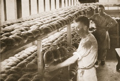 The Bakery, Eastcote, illustration from German Prisoners in Great Britain by English Photographer